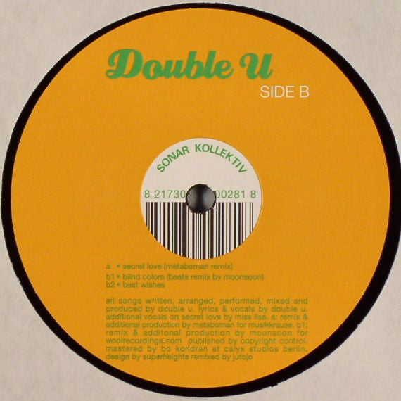 Double U : Secret Love (12&quot;)