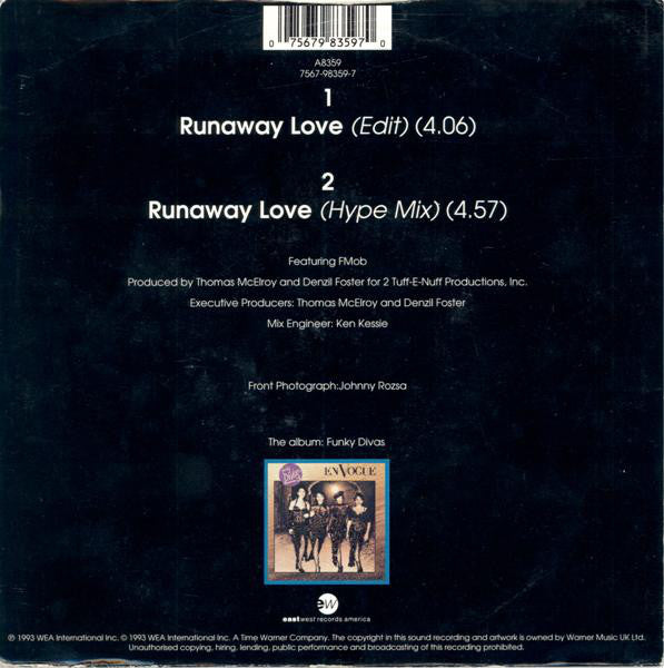En Vogue : Runaway Love (7&quot;, Single)