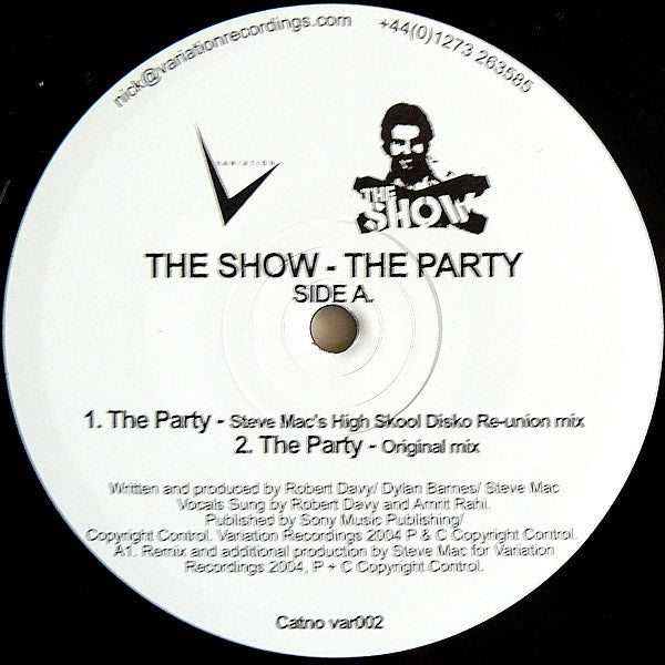 The Show : The Party (12&quot;)