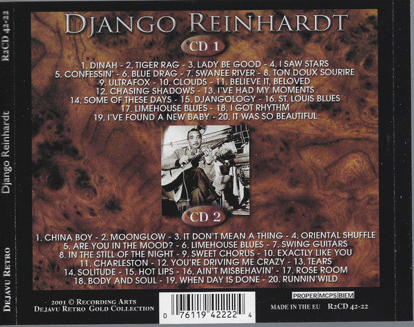 Django Reinhardt : Django Reinhardt (2xCD, Comp, Dlx)
