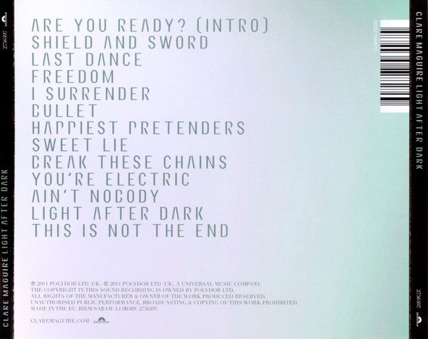 Clare Maguire (2) : Light After Dark (CD, Album)