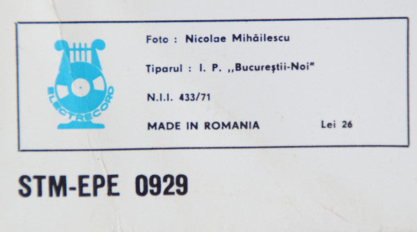Simion Stanciu : Un Virtuose De La Flûte De Pan = A Virtuoso Of The Pan-Pipe (LP, Album)