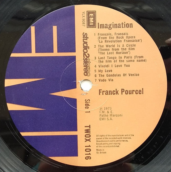 Franck Pourcel : Imagination (LP, Album)