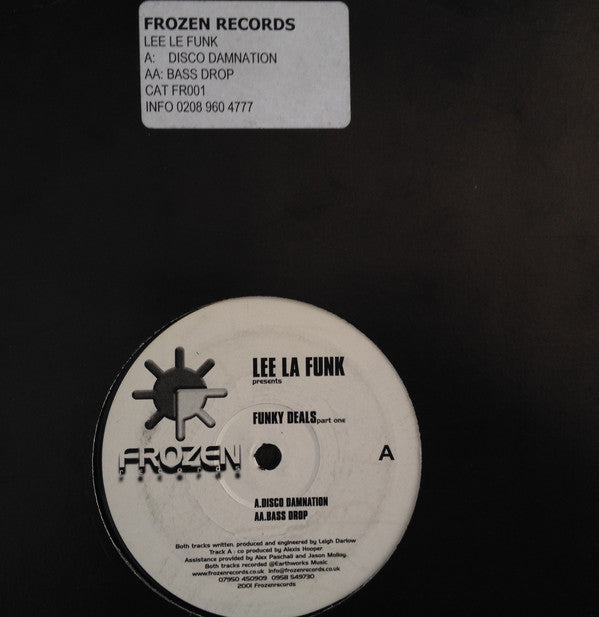 Lee La Funk Presents Funky Deals Part One : Disco Damnation / Bass Drop (12&quot;)