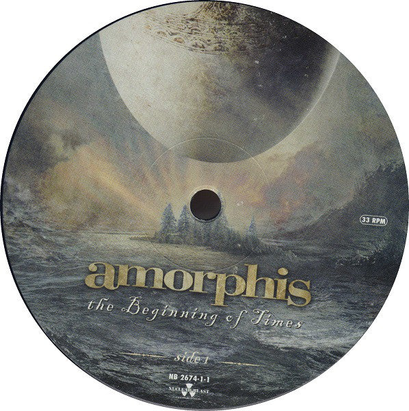 Amorphis : The Beginning Of Times (2xLP, Album, Blu)