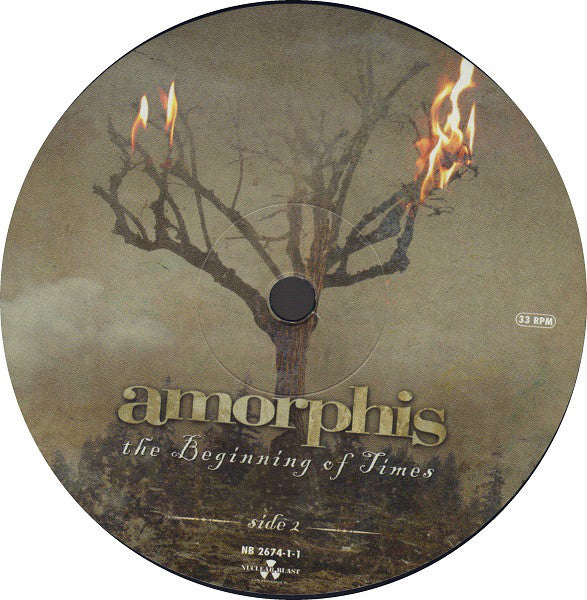 Amorphis : The Beginning Of Times (2xLP, Album, Blu)