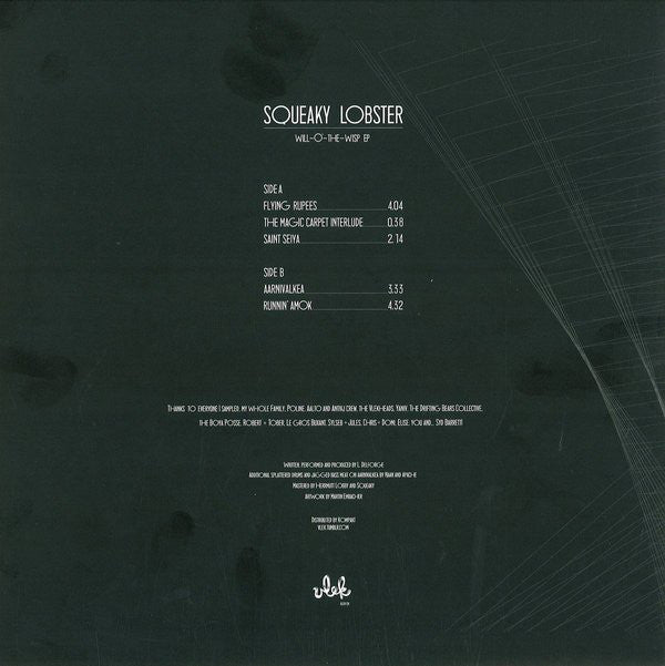 Squeaky Lobster : Will-O’-The-Wisp EP (10&quot;, EP, Ltd)