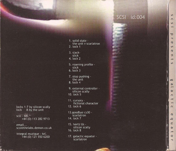 Various : Galactic Equator (CD)