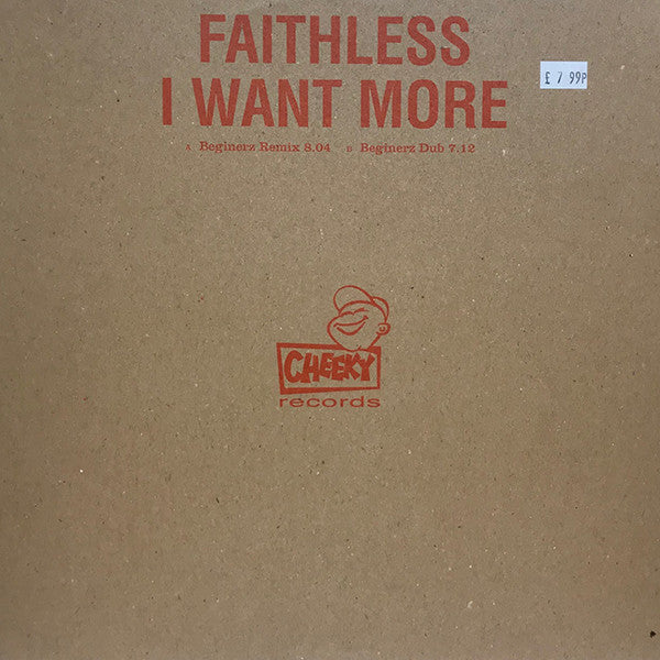 Faithless : I Want More (12&quot;, Single, Promo)