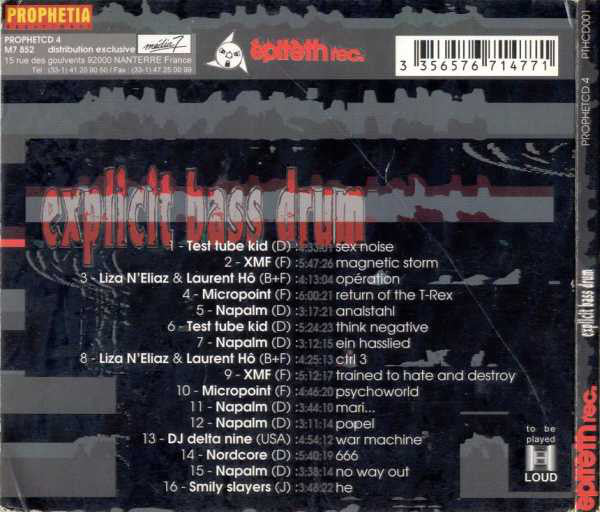 Various : Explicit Bass Drum (A Hardcore Compilation) (CD, Comp)