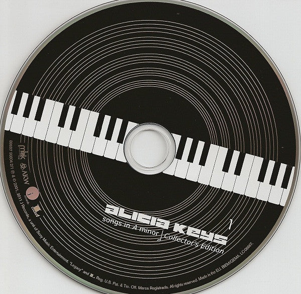 Alicia Keys : Songs In A Minor | Collector&#39;s Edition (CD, Album, RE + CD, Comp + DVD-V, NTSC)