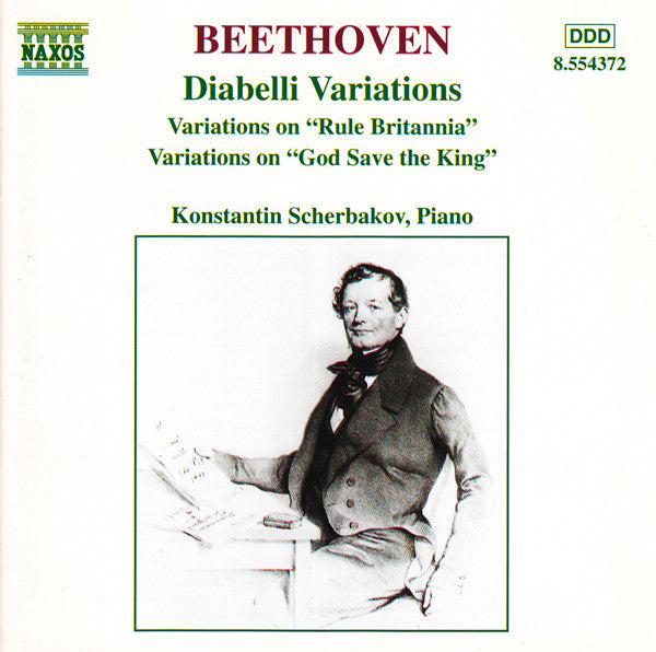 Beethoven* - Konstantin Scherbakov : Diabelli Variations / Variations On &quot;Rule Britannia&quot; / Variations On &quot;God Save The King&quot; (CD, Album)