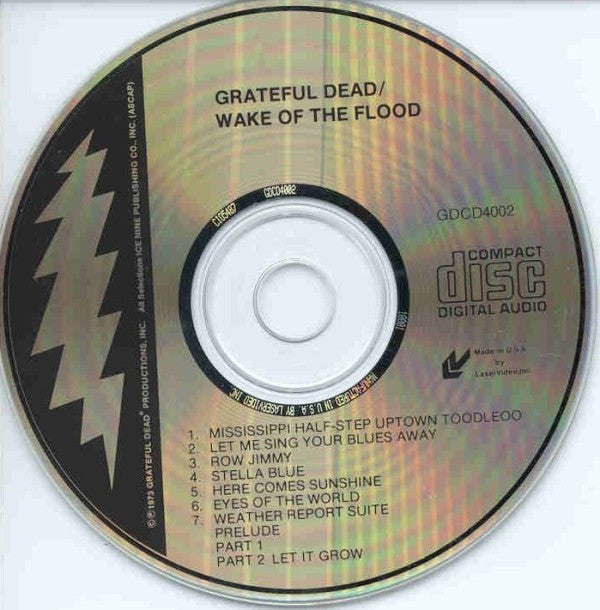 Grateful Dead* : Wake Of The Flood (CD, Album, RE, RP, Bar)