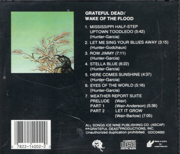 Grateful Dead* : Wake Of The Flood (CD, Album, RE, RP, Bar)