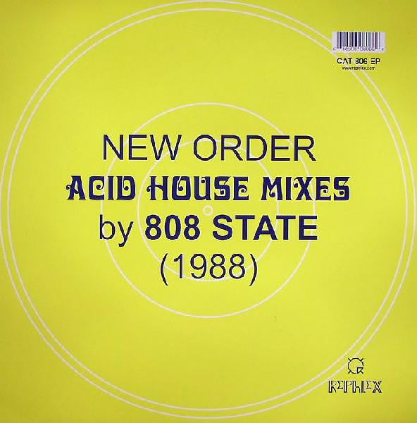 New Order Acid House Mixes By 808 State : New Order Acid House Mixes By 808 State (1988) (12&quot;, EP)