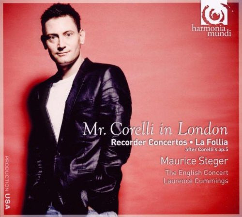 Maurice Steger, The English Concert, Laurence Cummings : Mr. Corelli In London (CD, Album)