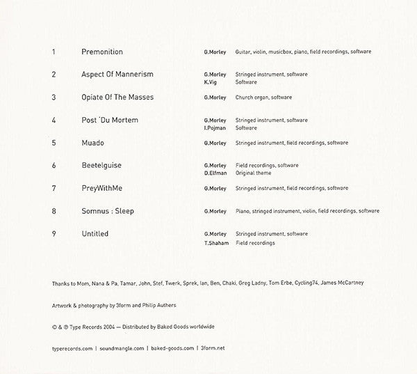 Logreybeam : It&#39;s All Just Another Aspect Of Mannerism (CD, Album)