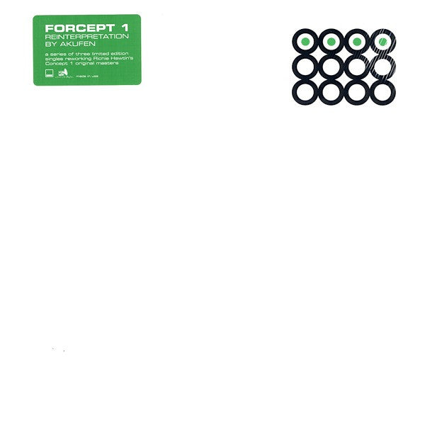 Forcept 1 : FR:01 (Akufen&#39;s Concept 1 Reinterpretations Volume 1) (12&quot;, Ltd)