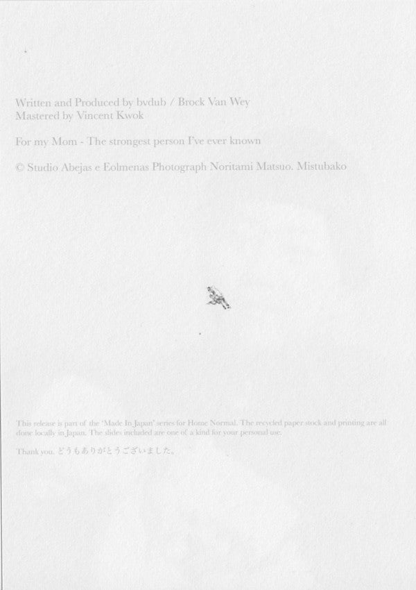 bvdub : The First Day (CD, Album)