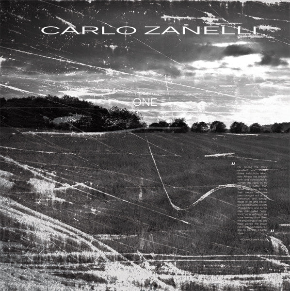 Carlo Zanelli : One (12&quot;)