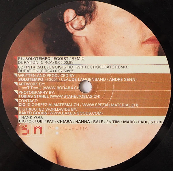 Solotempo : Egoist (12&quot;, EP, Ltd)