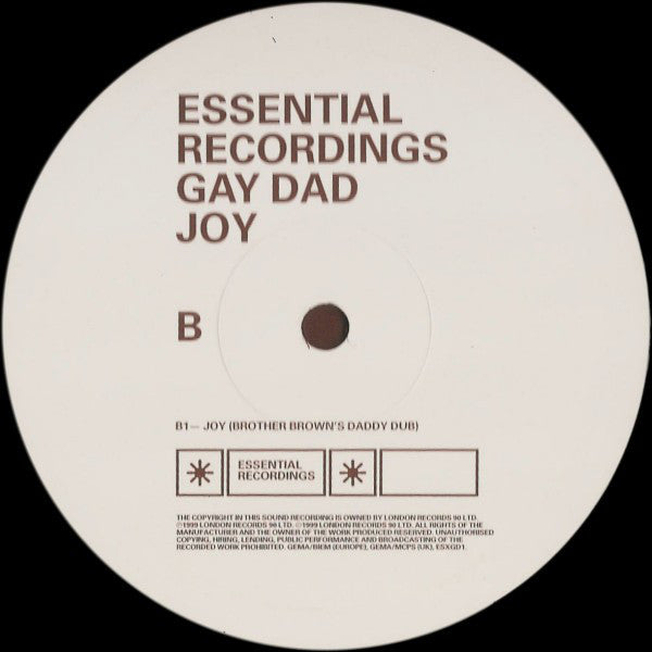Gay Dad : Joy (12&quot;)