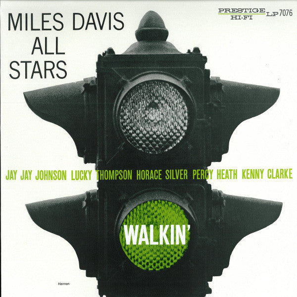 Miles Davis All Stars : Walkin&#39; (LP, Album, RE)