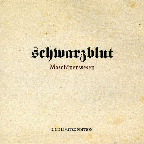 Schwarzblut : Maschinenwesen (CD, Album + CD + Box, Ltd)