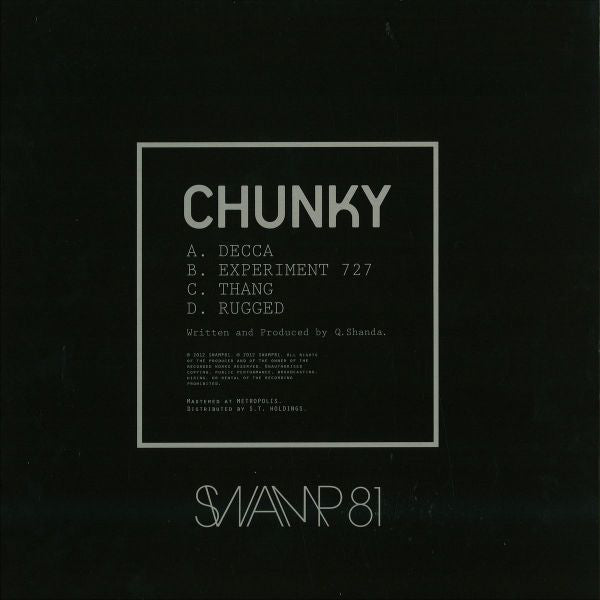 Chunky (8) : The Chunky EP (2x12&quot;, EP)