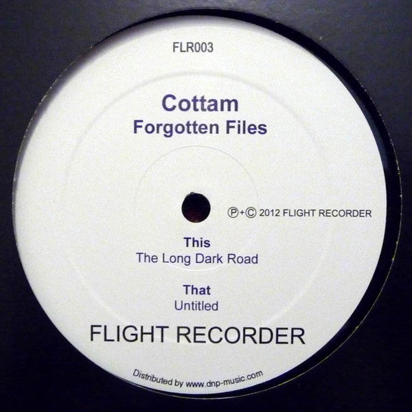 Cottam : Forgotten Files (12&quot;)