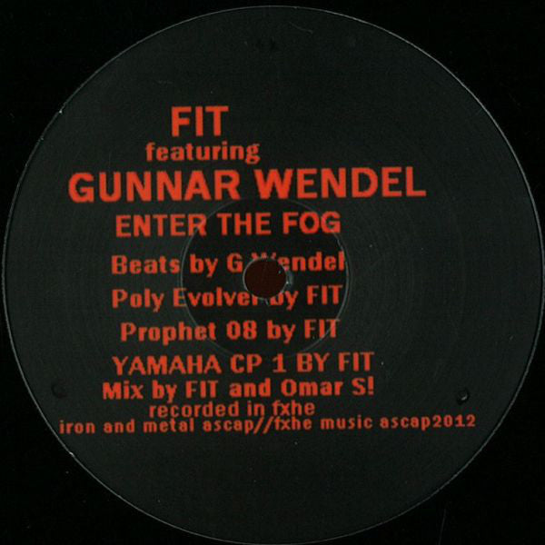 FIT Siegel Featuring Gunnar Wendel : Enter The Fog (12&quot;)