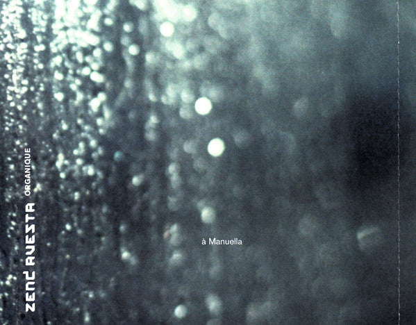 Zend Avesta : Organique (CD, Album)