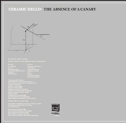 Ceramic Hello : The Absence Of A Canary (LP, Album, Ltd, RE, RM)