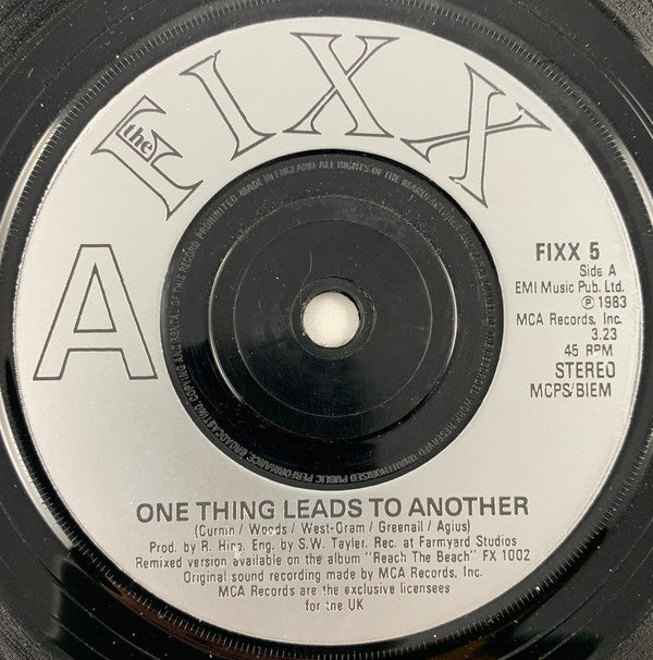 The Fixx : One Thing Leads To Another (7&quot;, Single)
