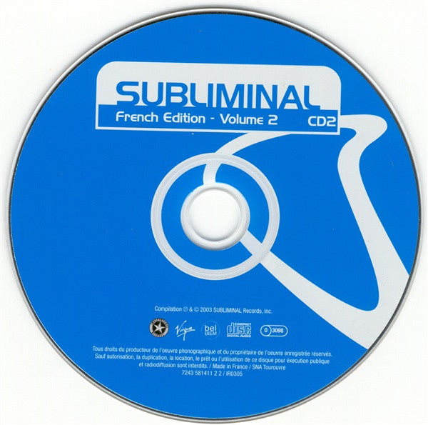 Various : Subliminal French Edition - Volume 2 (2xCD, Mixed)