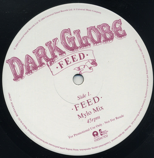Dark Globe : Feed (10&quot;, Promo)