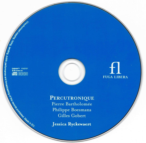 Jessica Ryckewaert : Percutronique (CD)