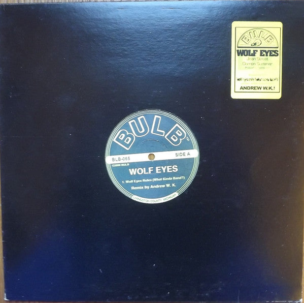 Wolf Eyes : Fortune Dove (12&quot;, EP)