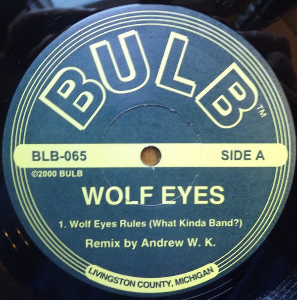 Wolf Eyes : Fortune Dove (12&quot;, EP)