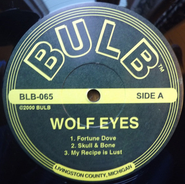 Wolf Eyes : Fortune Dove (12&quot;, EP)