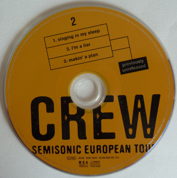 Semisonic : Singing In My Sleep (CD, Single, CD2)