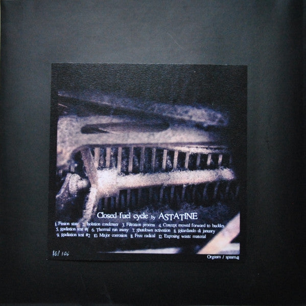 Astatine (2) : Closed Fuel Cycle (LP, Album, Ltd, bla)