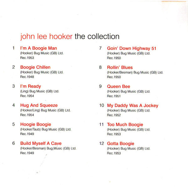 John Lee Hooker : The Collection (CD, Comp)