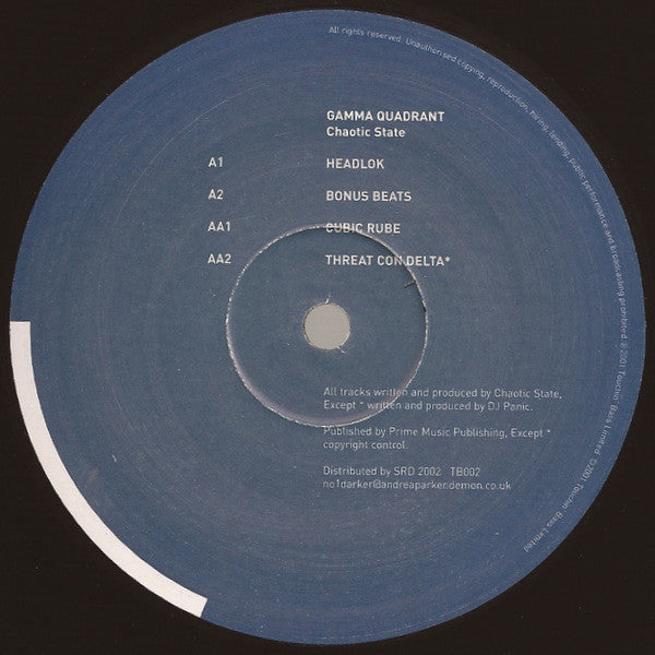 Chaotic State : Gamma Quadrant (12&quot;)