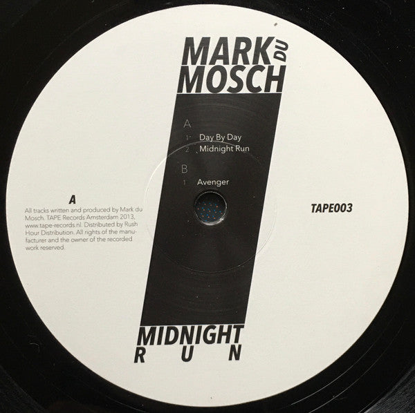 Mark Du Mosch : Midnight Run (2x12&quot;, MiniAlbum)