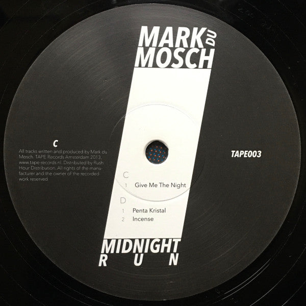 Mark Du Mosch : Midnight Run (2x12&quot;, MiniAlbum)
