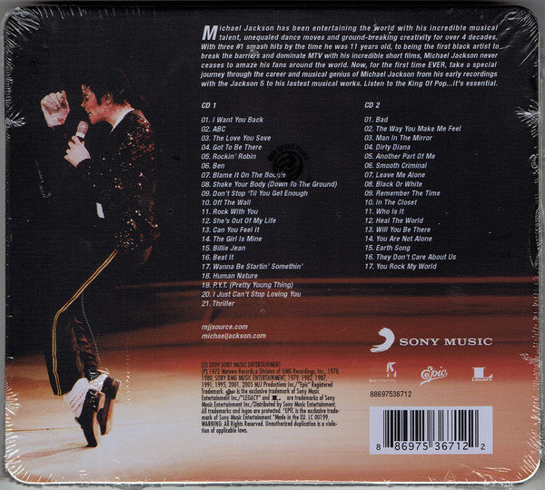 Buy Michael Jackson : The Essential Michael Jackson (2xCD, Comp, RE, 5 )  Online for a great price - Werkstraat Records