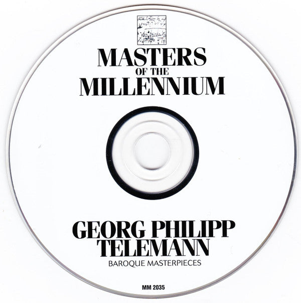 Georg Philipp Telemann : Baroque Masterpieces (CD, Comp)