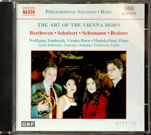 Ludwig van Beethoven, Franz Schubert, Robert Schumann, Johannes Brahms : The Art Of The Vienna Horn (CD, Album)