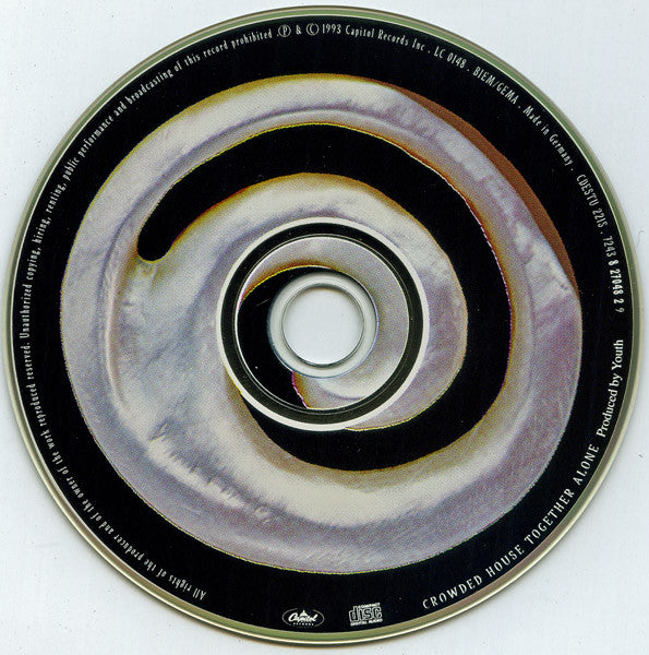 Crowded House : Together Alone (CD, Album)